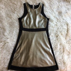 Soprano black and gold night dress